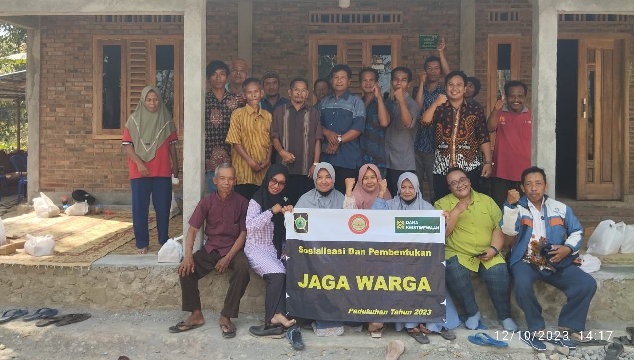 Satuan Polisi Pamong Praja Kabupaten Kulon Progo Memberikan Pembinaan Kepada Kelompok Jaga Warga